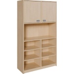 Schrank mit Mittelwand, 180cm hoch 